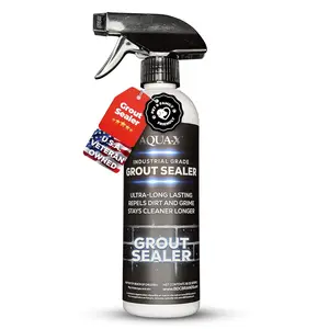16 Oz. Grout Sealer for Indoor & Outdoor Use, Natural Finish, Fast Dry & Long Lasting Protection, Industrial Grade Grout Sealer