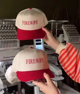 Fire wife embroidered trucker hat Fire wife embroidered trucker hat