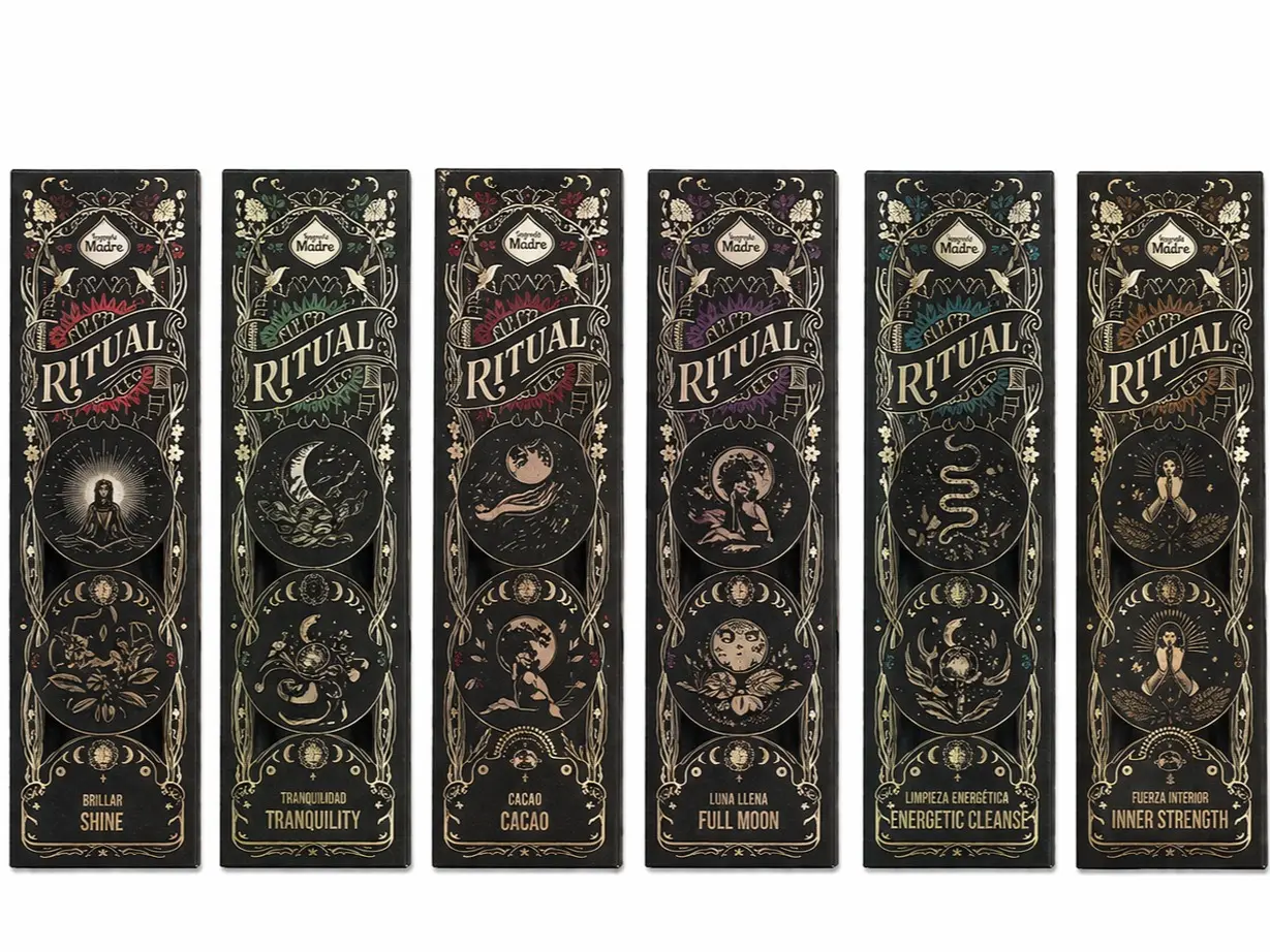 Ritual Incense | Long Lasting Burn Vanilla Aroma Scent Flower Aromatherapy Diffuser Oil Chocolate