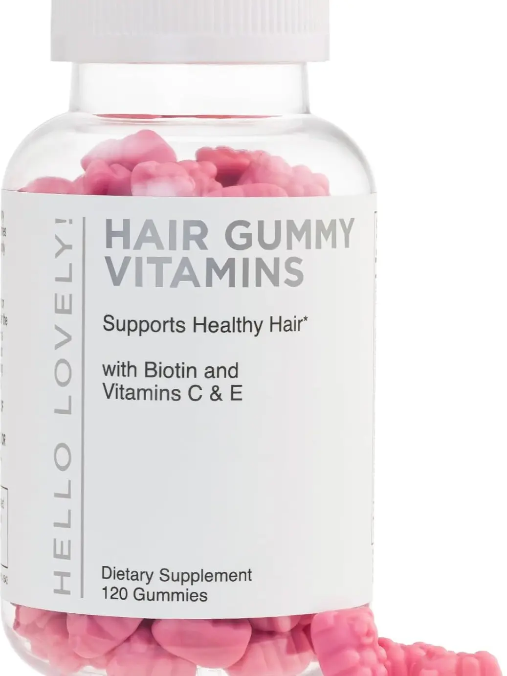 Hair Vitamin Gummies for Hair Growth - Biotin 5000mcg Hair, Skin & Nails Beauty Complex for Women & Men, Delicious Berry Flavor (120 Gummies)