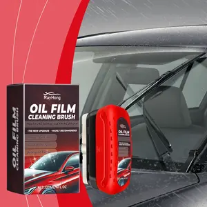Car Glass Cleaning Board 120ML, Clear Glass Cleaner, Oil Film Remover, Reduces Water Stains, Windshield Refresher, Window Shine
