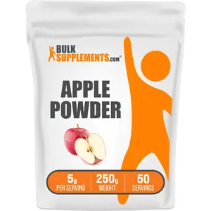 BulkSupplements - Apple Powder - Heart Health - Antioxidant - Healthy Skin - 100g-1kg - 5g per Serving