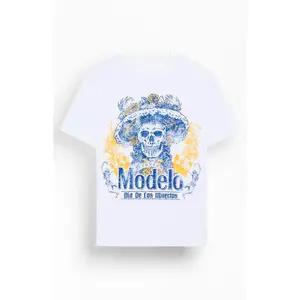 Modelo Men's Celebration Dia De Los Muertos T-Shirt - Multicolor