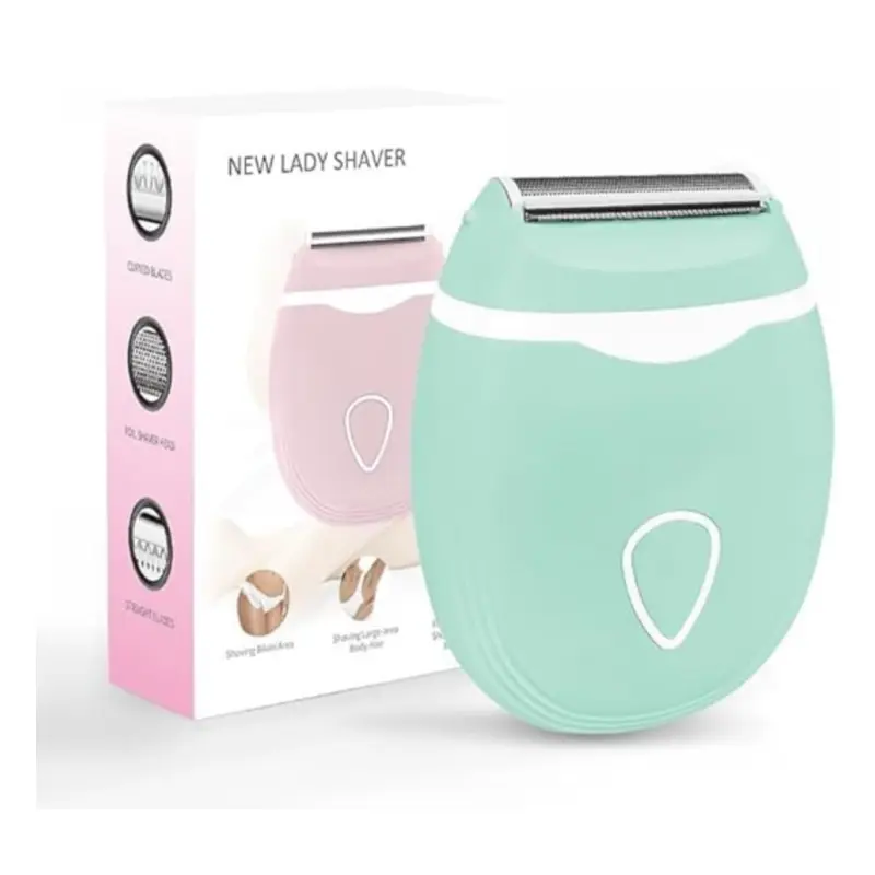 Cordless Lady Shaver - Washable Blade Trimmer, Painless Hair Removal Tool for Face, Legs, Bikini Line (Beauty & Personal Care Skincare Grooming Device)