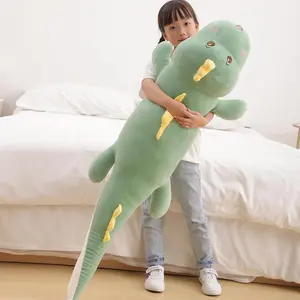 52 inch Jumbo Dinosaur Plush, Huge 4 Feet Large Dinosaur Stuffed Animals, Big Dinosaurs Plushies Body Pillows, Gifts for Kids Boys Girls, Birthday, Valentine's