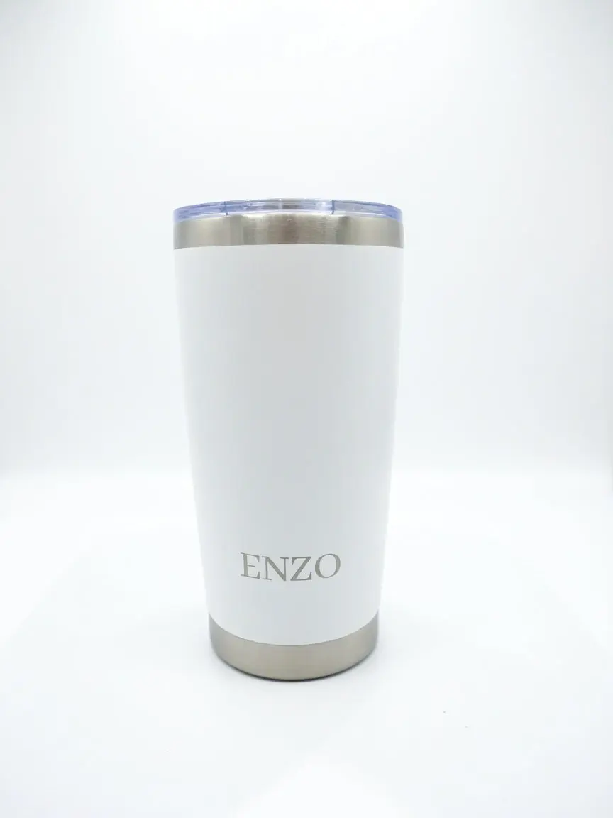 ENZO White tumbler