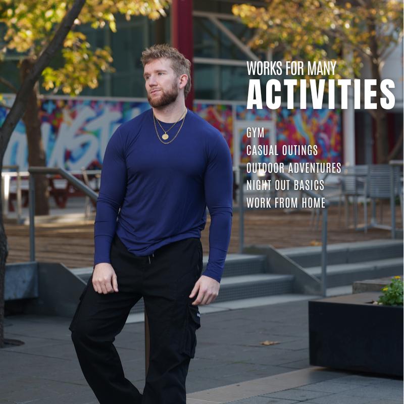 EKKO Blank Long Sleeve Menswear 240 GSM