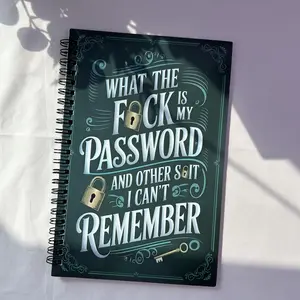 Viral Password Keeper Journal | Secure Website Logins for Home & Office