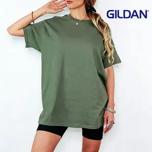 Gildan 5000 Wholesale Plain T-Shirt S-4XL 100% Heavy Cotton Blank Tee Bulk Value Classic Fit Short Sleeve Premium Breathable Everyday Basics Best Price Multipack Deal for Men Women - Womenswear, Top