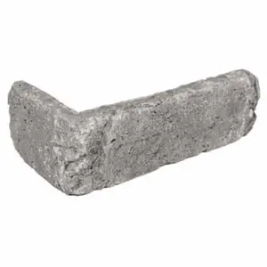Manubric  2.5 in. Light Gray Glasgow Corner Brick, Pack of 15