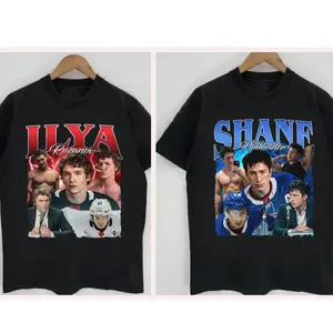 Heated Rivalry Characters Shirt, Heated Rivalry Hockey Tshirt, Rosanov Shirt, Sports Drama Fan Gift, Shane Hollander, Ilya Rozanov