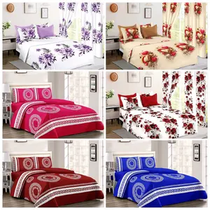 6 SET  MIX  KING SIZE  Bedding AND  BEDSPREAD Set