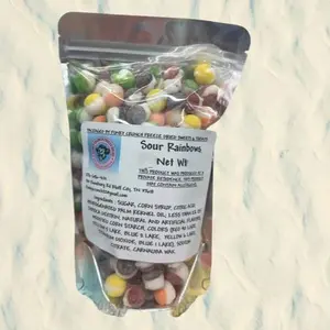 Freeze Dried Sour Rainbows - Delicious Snack Candy