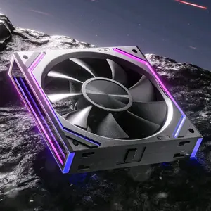 AsiaHorse DAWN 3-pack 120mm ARGB Modular PC Fan – Forward & Reverse Airflow, Silent 29dB, Daisy Chain RGB Sync