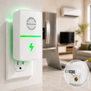 2026 2nd Gen Upgrade Surge Protector Energy Saver with US Plug, Wide Voltage 90–250V Power Strip, Perfect for Home, Office, Commercial Shop, and Daily Use