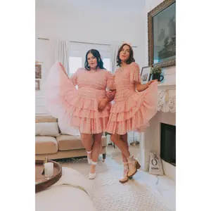 EXCLUSIVE - Cherry Blossom Ripple Dress