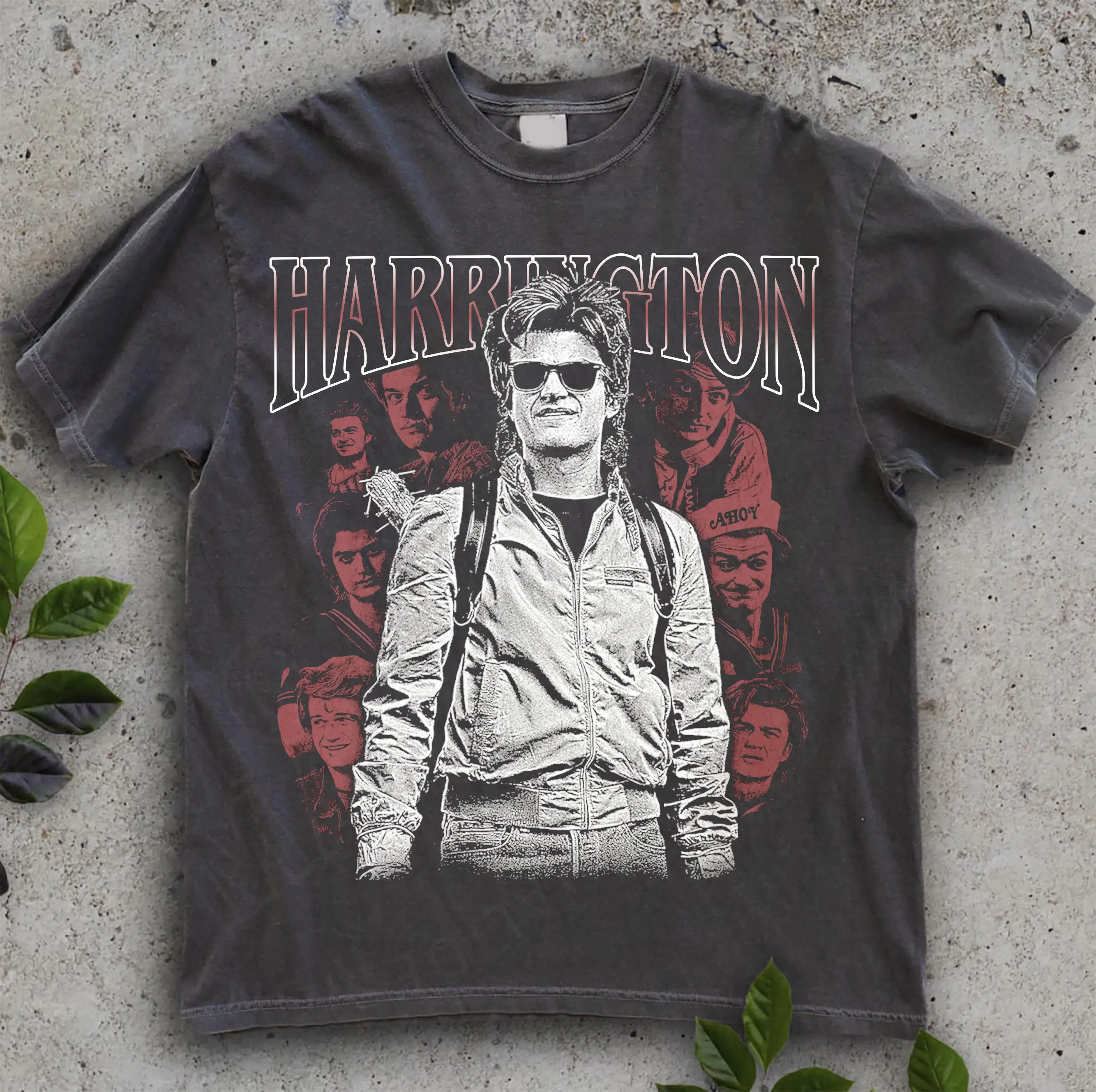 Steve Harrington T-Shirt, Unisex Graphic Tee, 80s TV Show Shirt, Retro Vintage Clothing, Fan Gift SH11