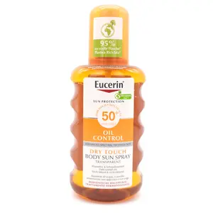 Eucerin - Oil Control Dry Touch Transparent Sun Spray SPF50+ (200ml)