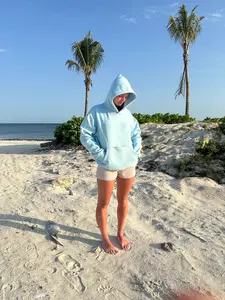 Essentials ZEN ZIP Hoodie – Chambray