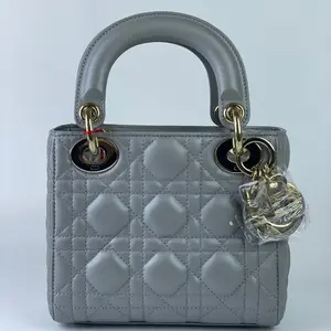 Pre-owned Dore Dior 246 Small Lady Dior My ABCDior Bag