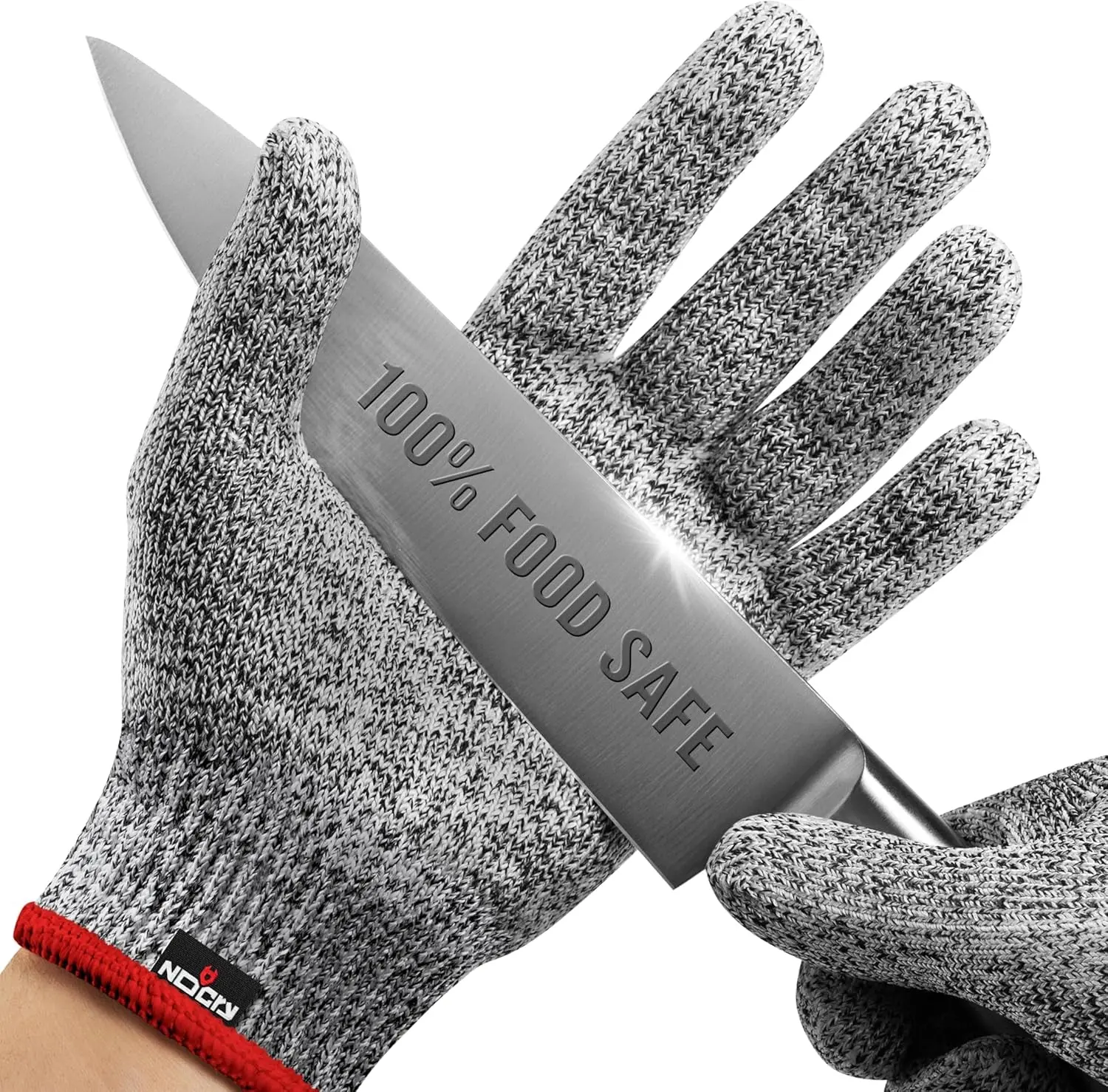 Premium Cut Resistant Gloves Food Grade — 100% Food Safe — Level 5 Meat Cutting Glove for Chefs & Butchers — Perfect Mandoline Glove or Oyster Shucking Gloves with Superior Comfort & Dexterity (Copy)