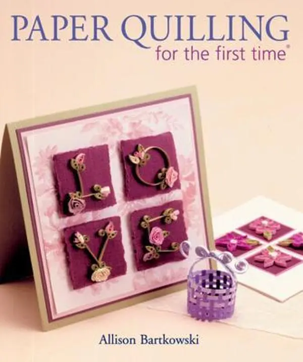USED Book - Paper Quilling for the First Time(r) by Bartkowski, Alli (Paperback) - english