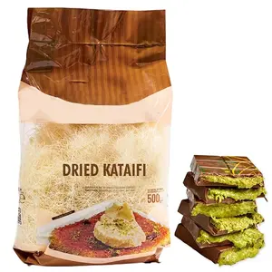 Hakan Kataifi Shredded Phyllo Dough, Kataifi Pastry, Kadayif for Dubai Chocolate Bar Pistachio, Knafeh, Kunafa Dough, Middle Eastern and Mediterranean Pastries, 500 g (1.1 lb.)