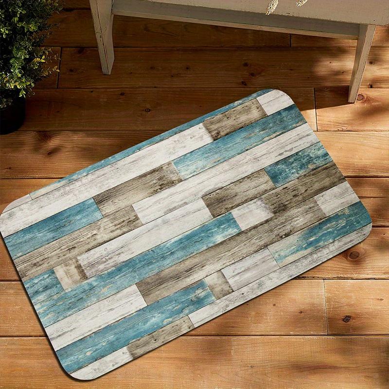 [1pc Anti-Slip Drawing Sponge Rug] 1pc Vintage Board Drawing modern rug