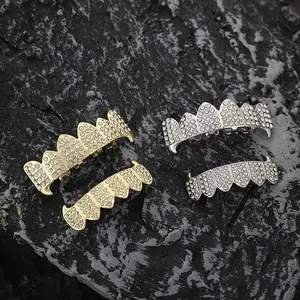 Hip-hop Style Braces for Men and Women 5A Hard Zirconia with Exquisite Inlays Star Model Perfect for Halloween Parties and Tooth Decoration Activities