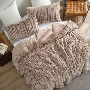 Desert Dunes - Coma Inducer Oversized Comforter Set - Sahara Taupe