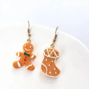 Gingerbread & Stocking Earrings