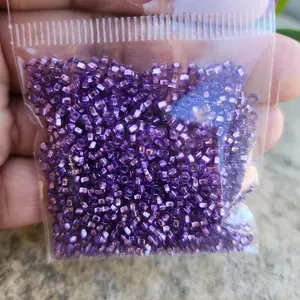 Preciosa Brand Zcech Glass Beads 10/0 - Amethyst Purple  crystal Seed Beads for Jewelry Making and Crafting