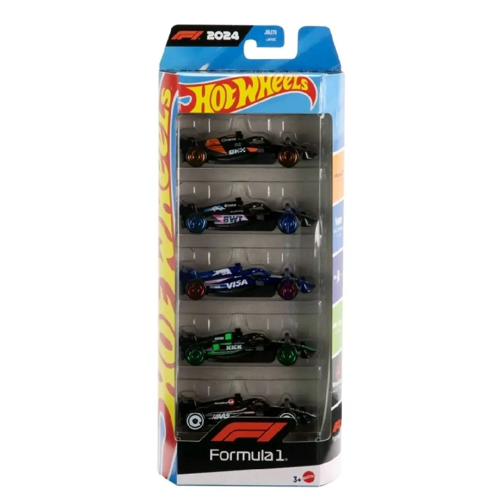 HOT WHEELS 5 PACK RACING CARS HOT WHEELS 5 PACK RACING CARS