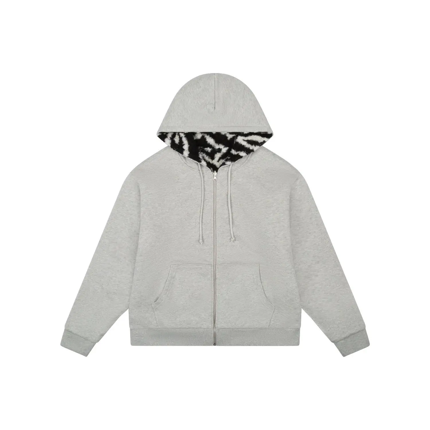 Grey 02 (double sided, thin velvet)