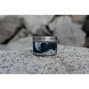 7oz. Hand-Poured Blueberry Soy Candle