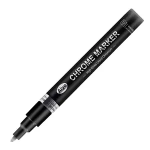Mirror Chrome Metal Marker Pen, Reflective Paint Pen for DIY Crafts, Student Supplies, Handcraft Projects.