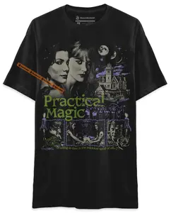 BLACK RABBIT Practical Magic Falling In Love Is The Trickiest Spell Of All Retro Unisex Classic T-Shirt