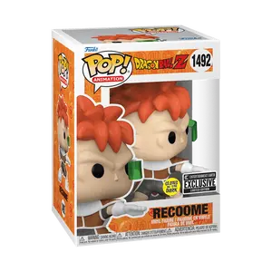 Funko Pop! Dragon Ball Z - Recoome (Glow) #1492 Exclusive (Sticker may vary) Collectible Pop Vinyl Figure