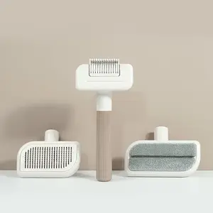 Three-In-One Pet Hair Remover Comb, New Triple-Function Pet Brush for Dogs and Cats, Detangles, Removes Shedding, Eases Knots