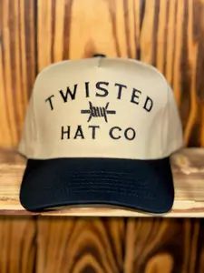 Twisted Hat Co Embroidered Snapback Hat
