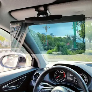 Car Anti-Glare Sun Visor Extender: Driving Shield for Day & Night – Blocks Harsh Glare, Easy to Attach to Any Car Visor, Makes Road Trips & Daily Drives Safer