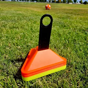 SccerUp Training Cones - Soccer/Football Cones (3-4 Day USA Shipping)