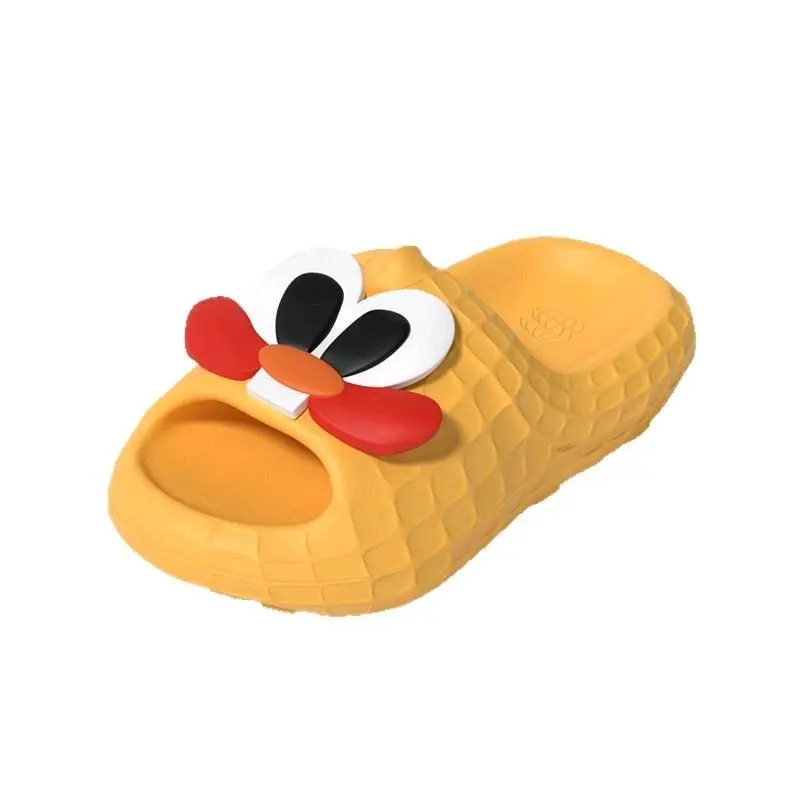 chikoku rich peanut slippers women's cute perso nalized summer home thick bottoms non slip san dals for couples men outer wear