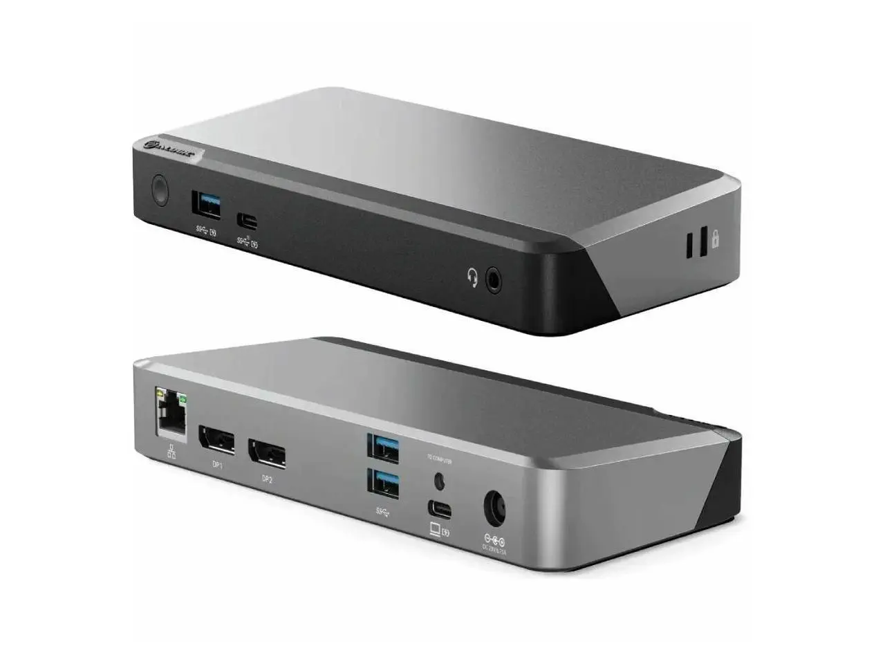 Alogic MX2 USB-C Dual Display DP Alt. Mode Docking Station - With 100W Power Delivery - DUPRMX2-100