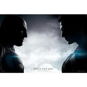 BATMAN V SUPERMAN 13.25x20 Original Promo Movie Poster SDCC 2015 Rare
