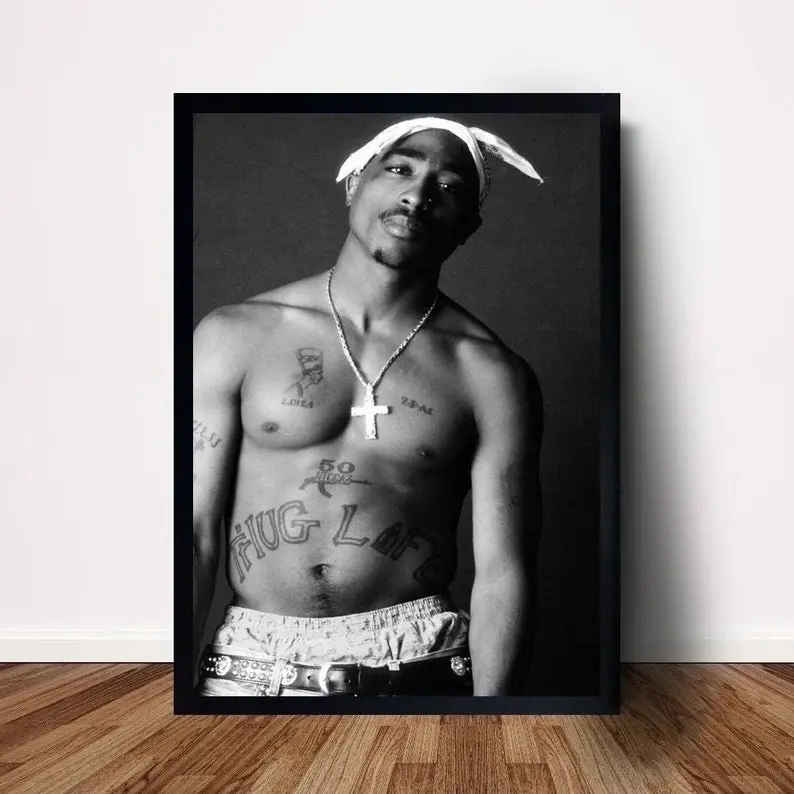 Tupac 2Pac Music Poster Wall Art Home Décor, Gift