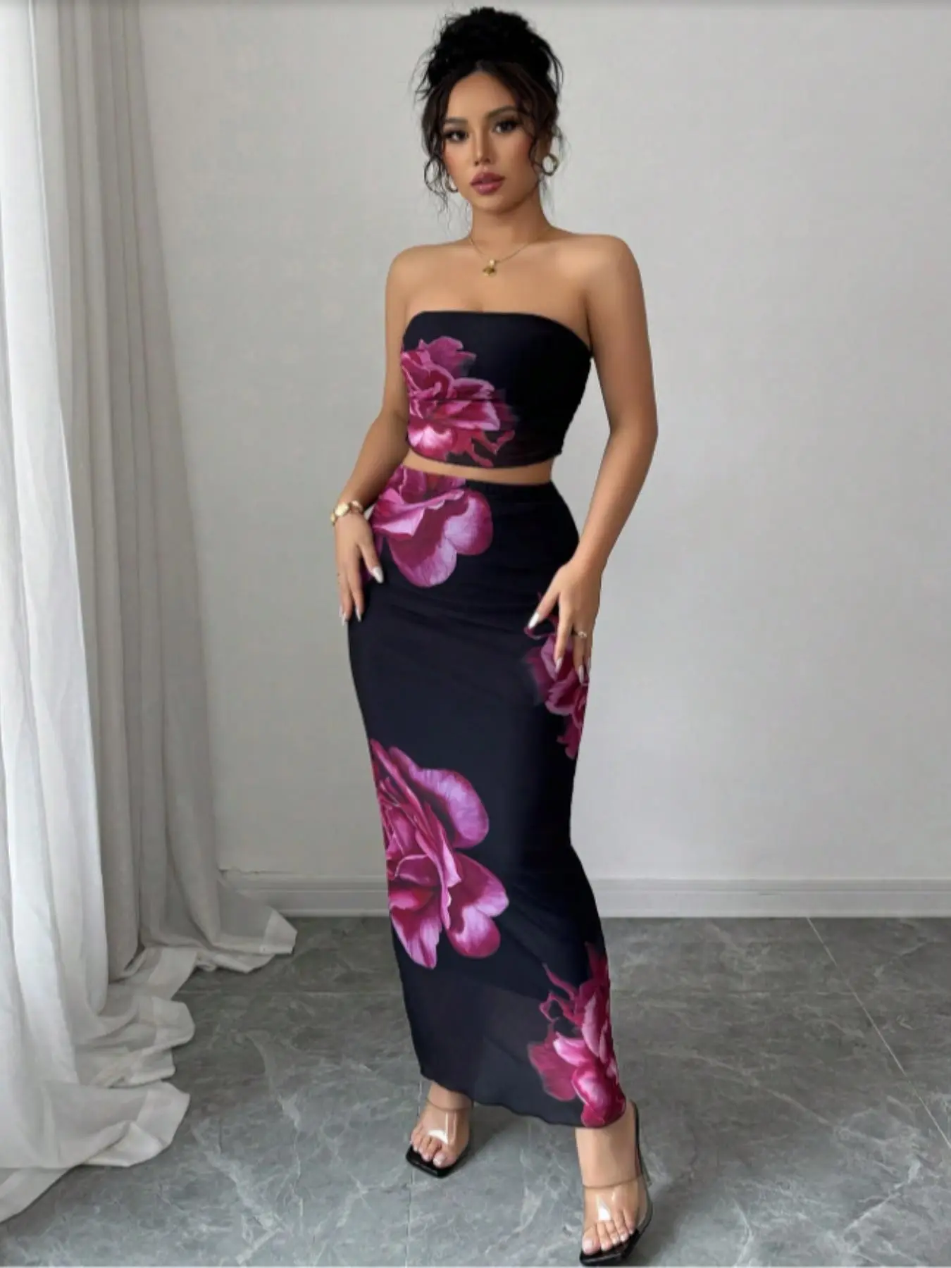mesh printed dress with pleated skirt Buy Coast Mesh Printed Dress With Pleated Skirt In Red