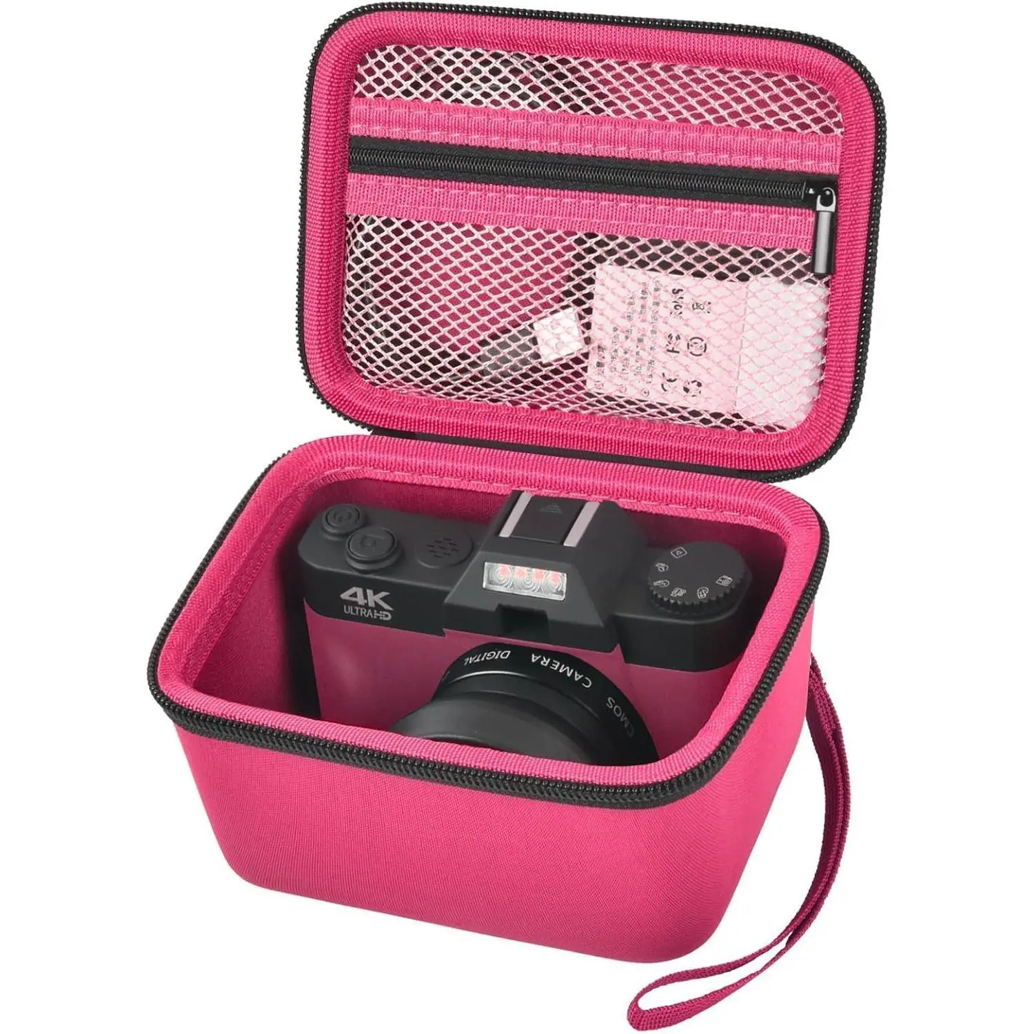 h-48 Vlogging Camera Case Compatible with 4K Digital Cameras for YouTube, Vlog Camera Carrying Storage for Lens and Other Accessories (Box Only)