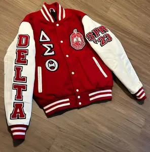 Custom Varsity Jacket Print Baseball Jackets Personalized Jackets Greek Jackets