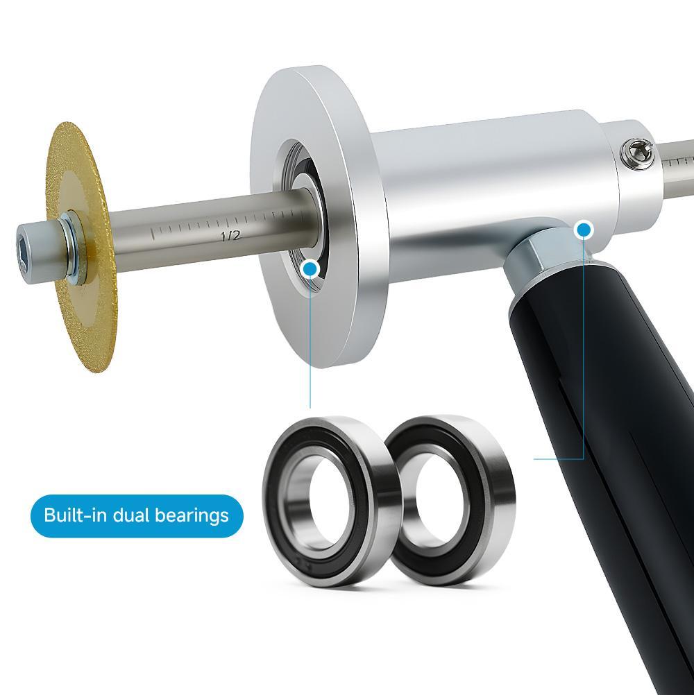 PVC Pipe Inside Cutter Diamond Grit Wheel for 1‑1/2 to 8 Inch Plumbing Pipe Cutting Tool Adjustable Cutting Depth 7 Inch 1 4 Hex Shank Compatible with Impact Drivers and Drills DIY Home Repair Pipe Tool removal PVC Pipe Inside Cutter Diamond Grit Wheel for 1‑1/2 to 8 Inch Plumbing Pipe Cutting Tool Adjustable Cutting Depth 7 Inch 1 4 Hex Shank Compatible with Impact Drivers and Drills DIY Home Repair Pipe Tool removal